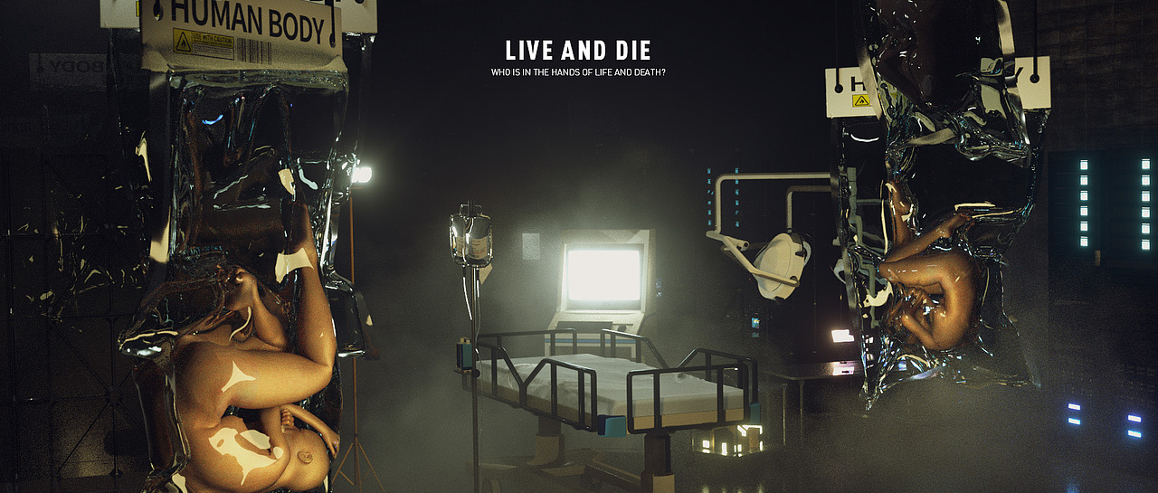 《LIVE AND DIE》（图ZMjg1MzMwNjEy） - 其他三维 - 站酷设计师小羊不胜酒力原创素材 - 站酷ZCOOL