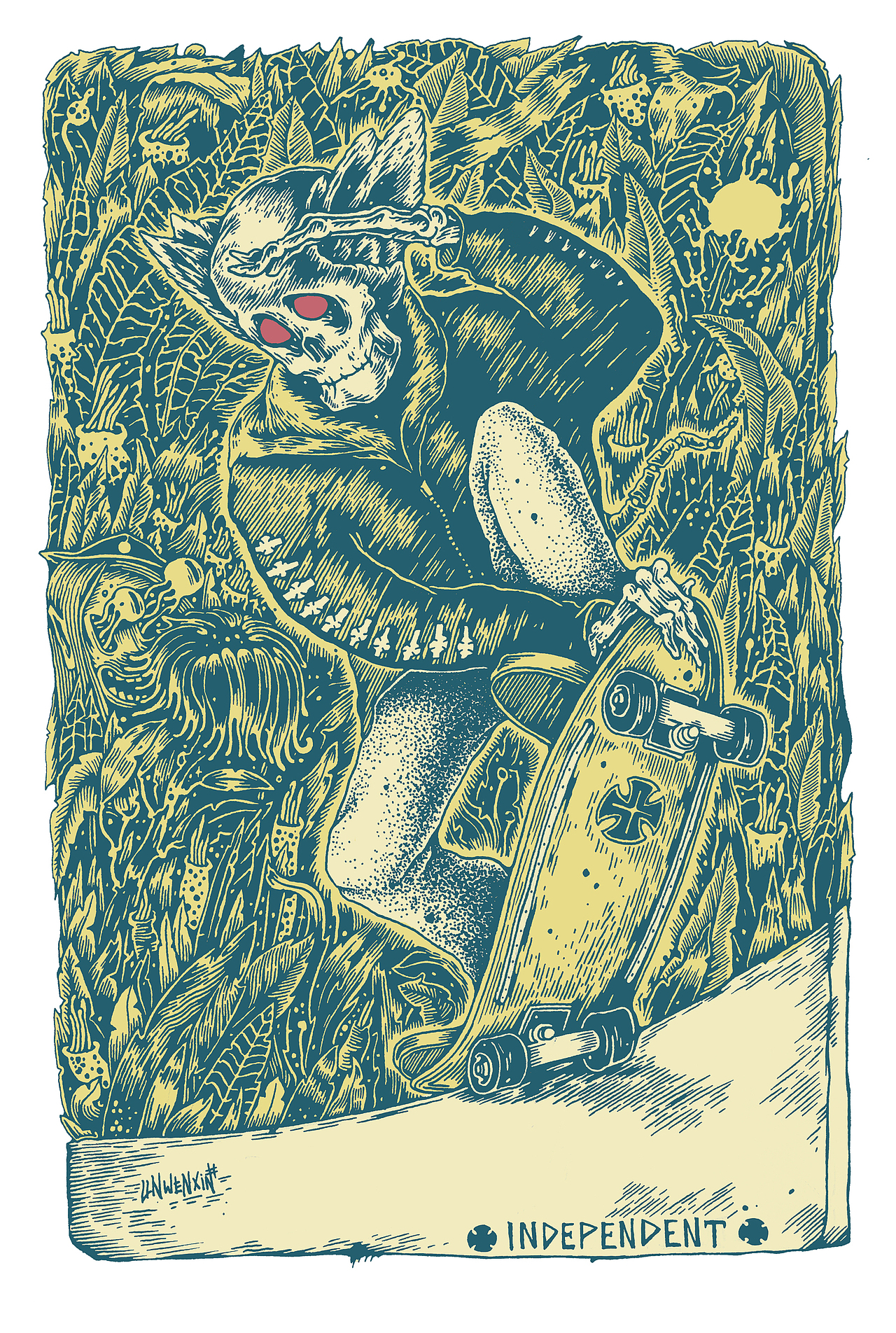 INDEPENDENT 六耳猕猴。