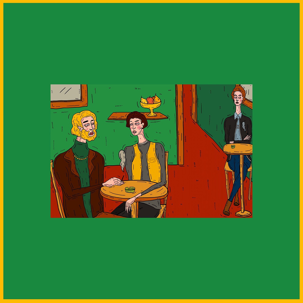 咖啡馆（图ZMTk1NTg5MTUy） - 创作习作 - 站酷设计师大芃原创素材 - 站酷ZCOOL