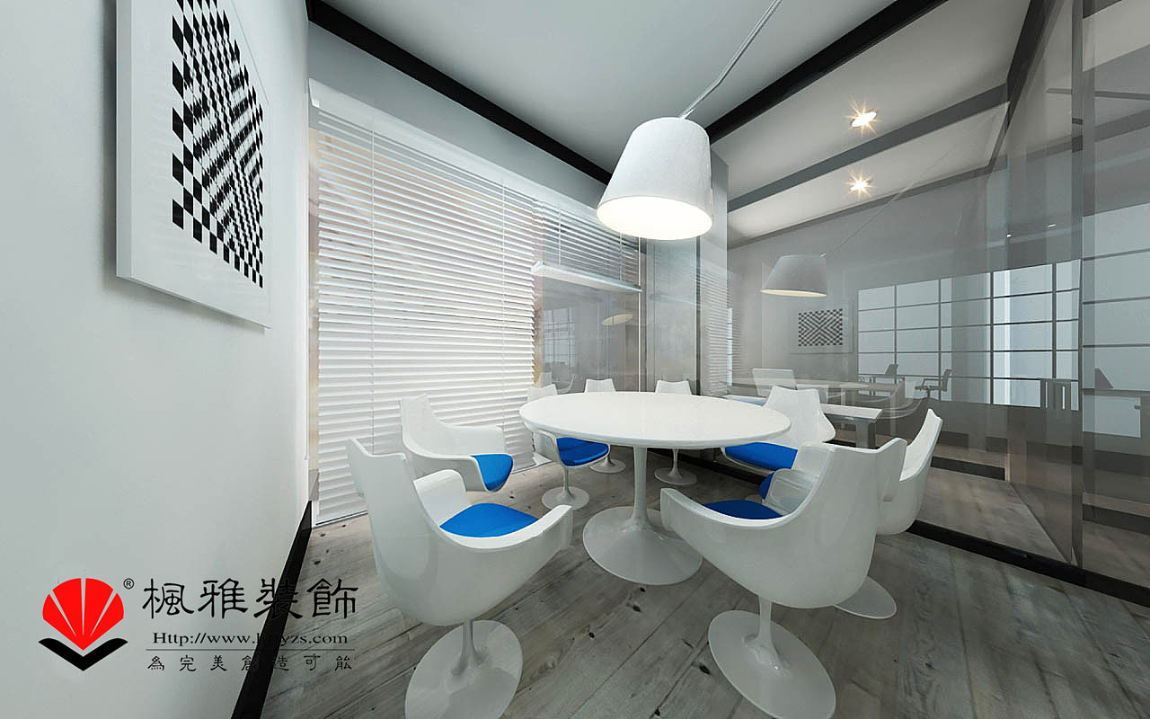 现代办公室装修-合肥办公室装修-办公室装修效果图