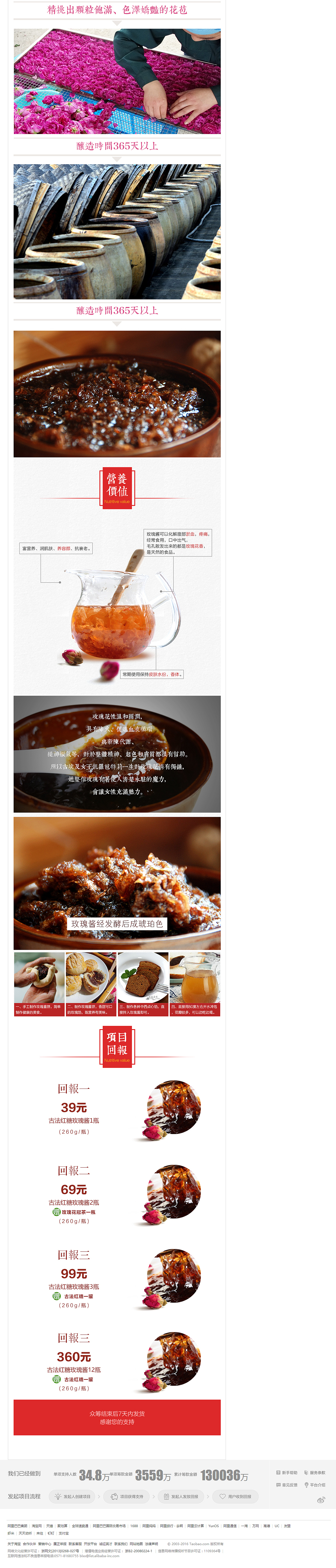 淘宝详情页/玫瑰花酱/玫瑰酱/美食特产/玫瑰酱详情页/电商描述页设计/众筹页面（图ZNDA4NzA5NTY=） - 电商 - 站酷设计师才智原创素材 - 站酷ZCOOL