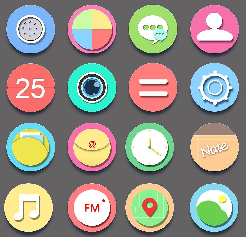 扁平风图标|ui|图标|白懿展_原创作品-站酷(zcool)