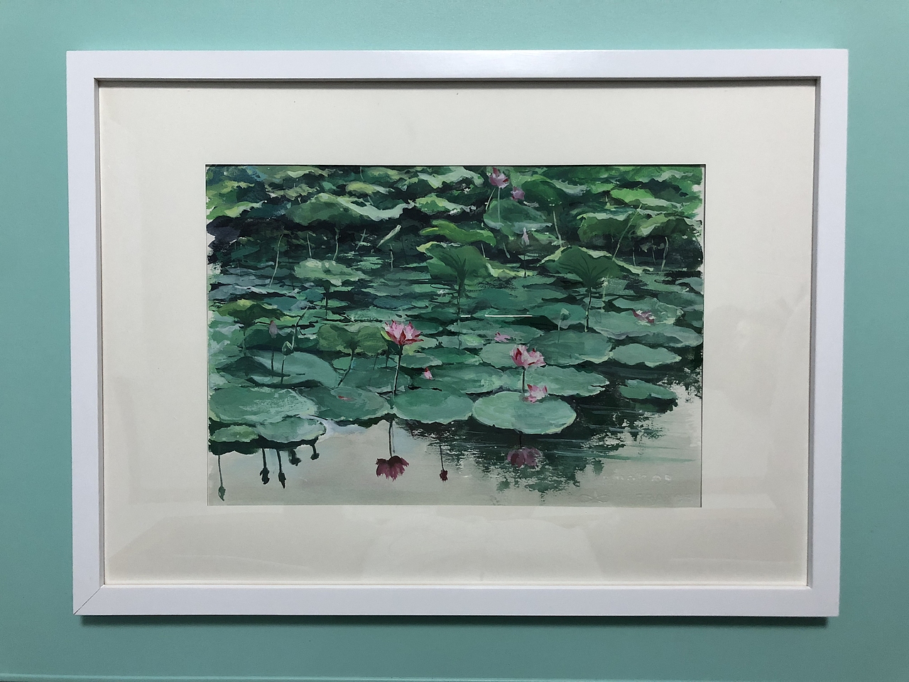 水彩画 荷塘（图ZMTI2OTkxMjgw） - 绘画 - 站酷设计师Horizon兔兔姿原创素材 - 站酷ZCOOL