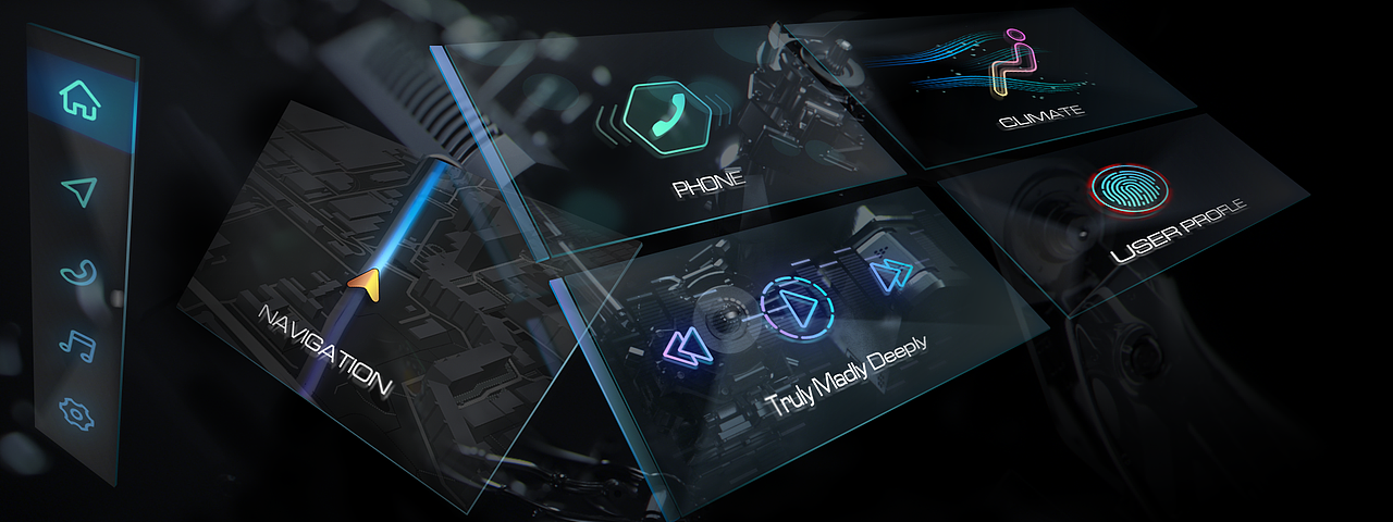 HMI概念方案（图ZMjI5OTY1NDg0） - 软件界面 - 站酷设计师Leafzombie原创素材 - 站酷ZCOOL