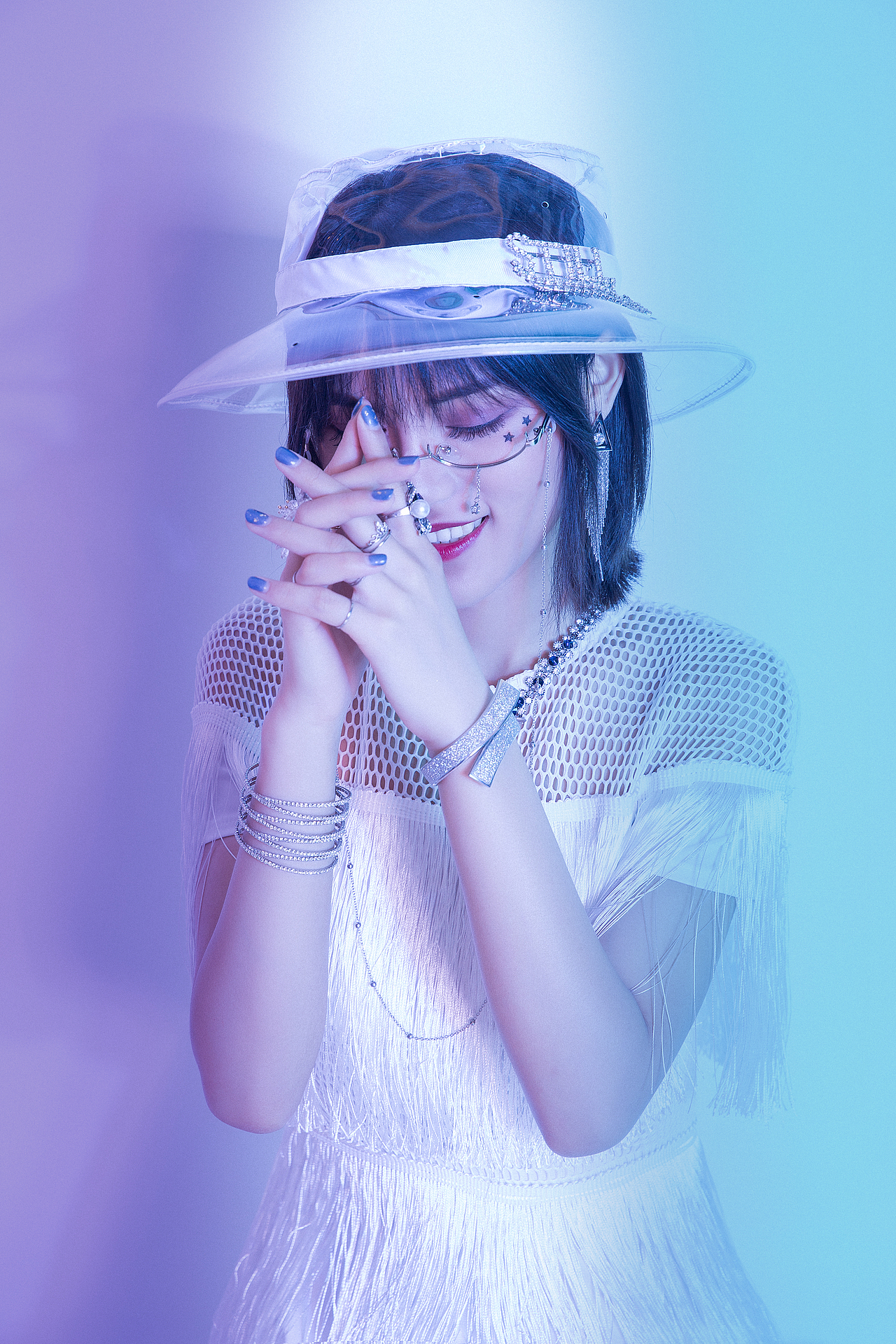 深圳个人写真 高级杂志风 冷色调