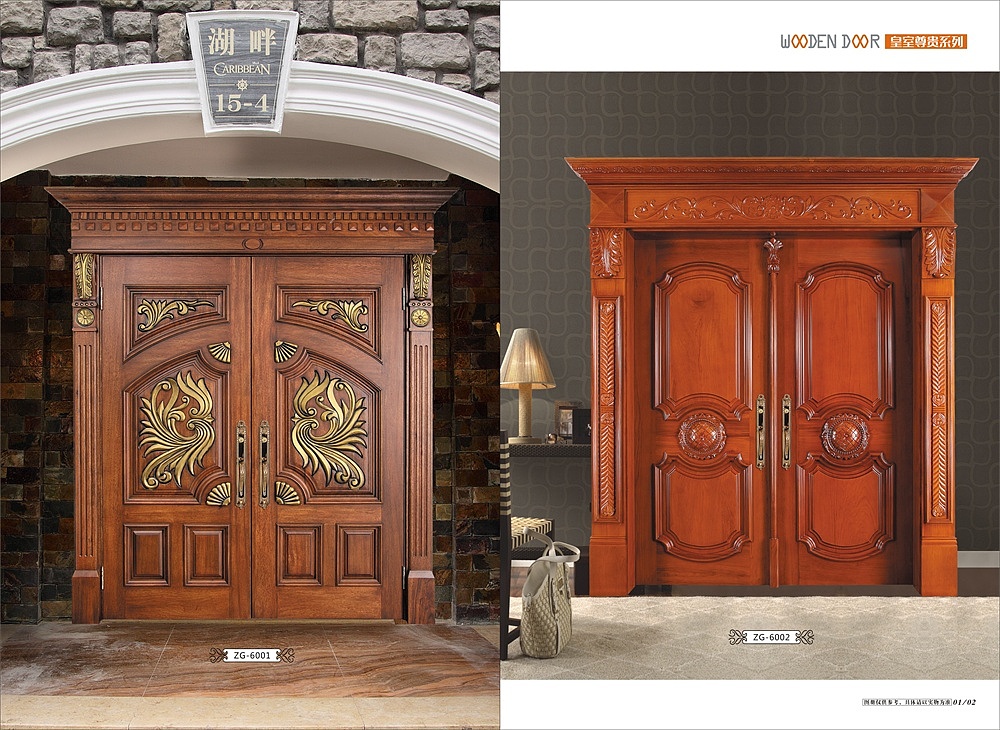 2019新款木门样式画册色卡制作厂家