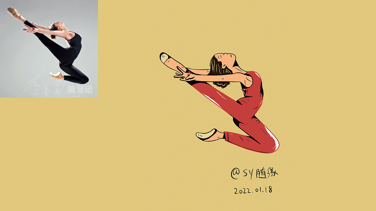 「28天」速写打卡挑战——第三周主题:DISCO