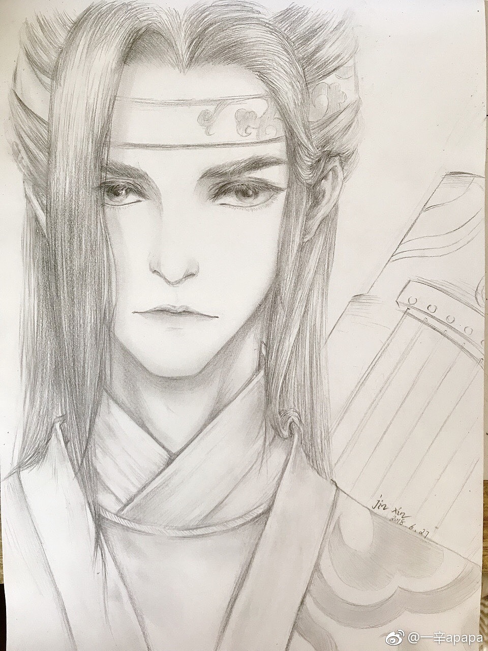 魔道祖师同人手绘（图ZMTIxMjIxNDk2） - 创作习作 - 站酷设计师一一一辛原创素材 - 站酷ZCOOL