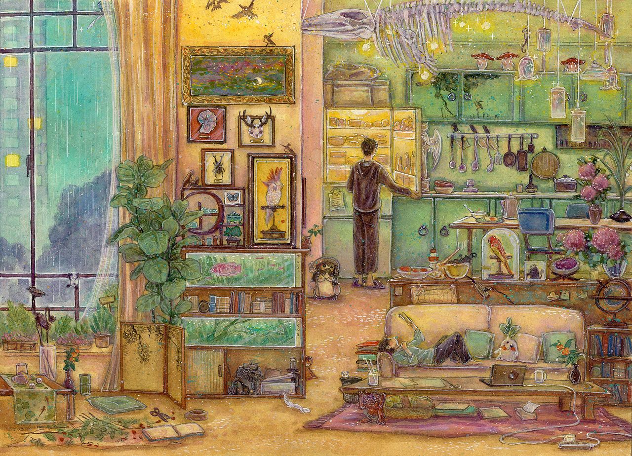 绘本《神明来信》开售🌿🌿（图ZMjIxMzExMjA0） - 绘本 - 站酷设计师懿晏原创素材 - 站酷ZCOOL