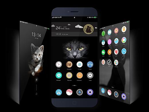 暗黑系手機(jī)主題：朕的凝視（個(gè)人主頁(yè)-ZMzM0OTE0MDQ=） - 主題/皮膚 - 站酷設(shè)計(jì)師曾小香原創(chuàng)素材 - 站酷ZCOOL