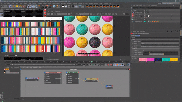 GSG灰猩猩阿诺德Octane Redshift C4D材质预设