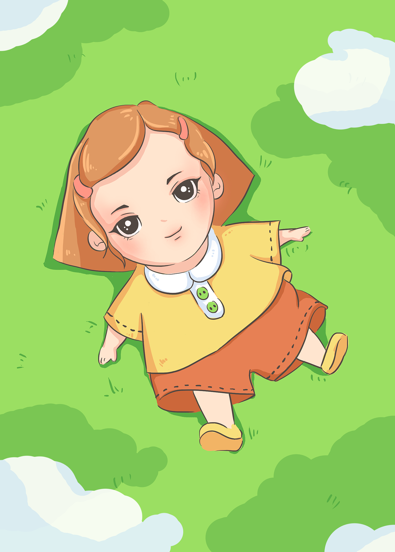 插畫練習(xí)（圖ZMTY0NDkzMDg4） - 創(chuàng)作習(xí)作 - 站酷設(shè)計師小榕籽原創(chuàng)素材 - 站酷ZCOOL