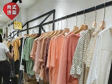 哈尔滨美特使邦威女装货架 中岛服装展示架
