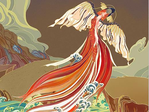 飞鱼手绘（个人主页-ZNTE4NTI4NTI=） - 艺术插画 - 站酷设计师李哈哈哈啊原创素材 - 站酷ZCOOL