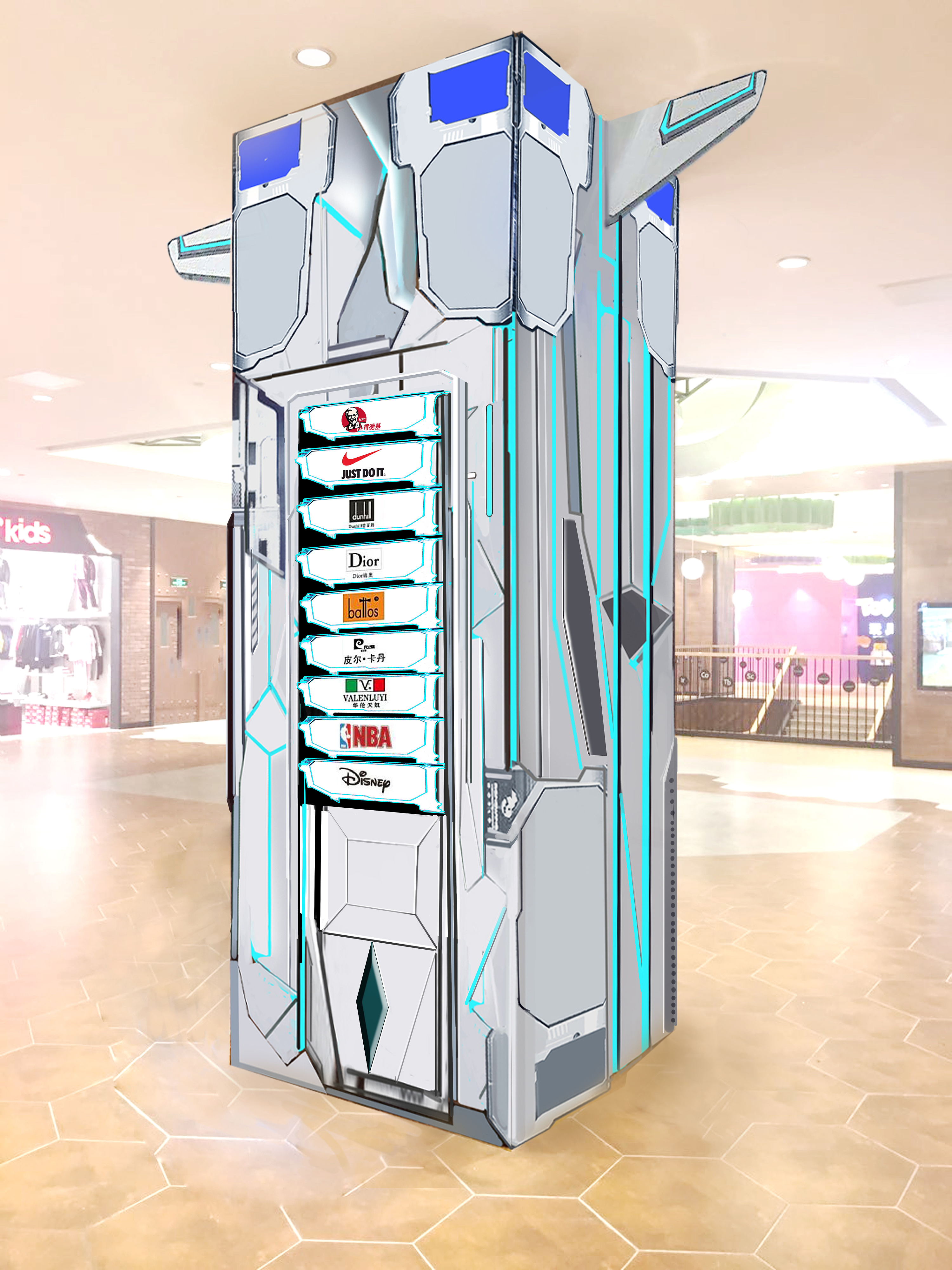 清悦空间 商业软装 — 把科幻搬到现实