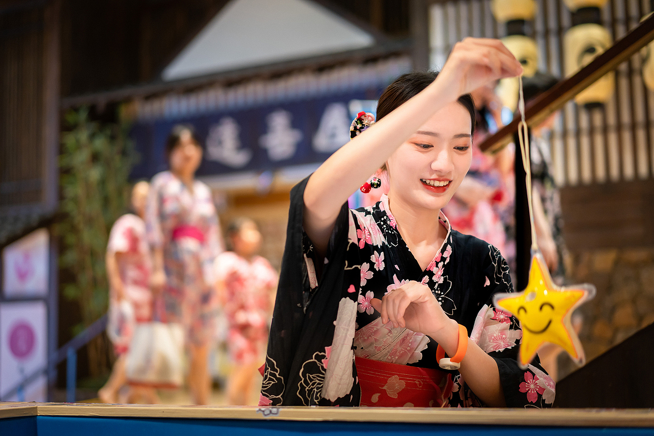 涟泉大江户和服拍摄