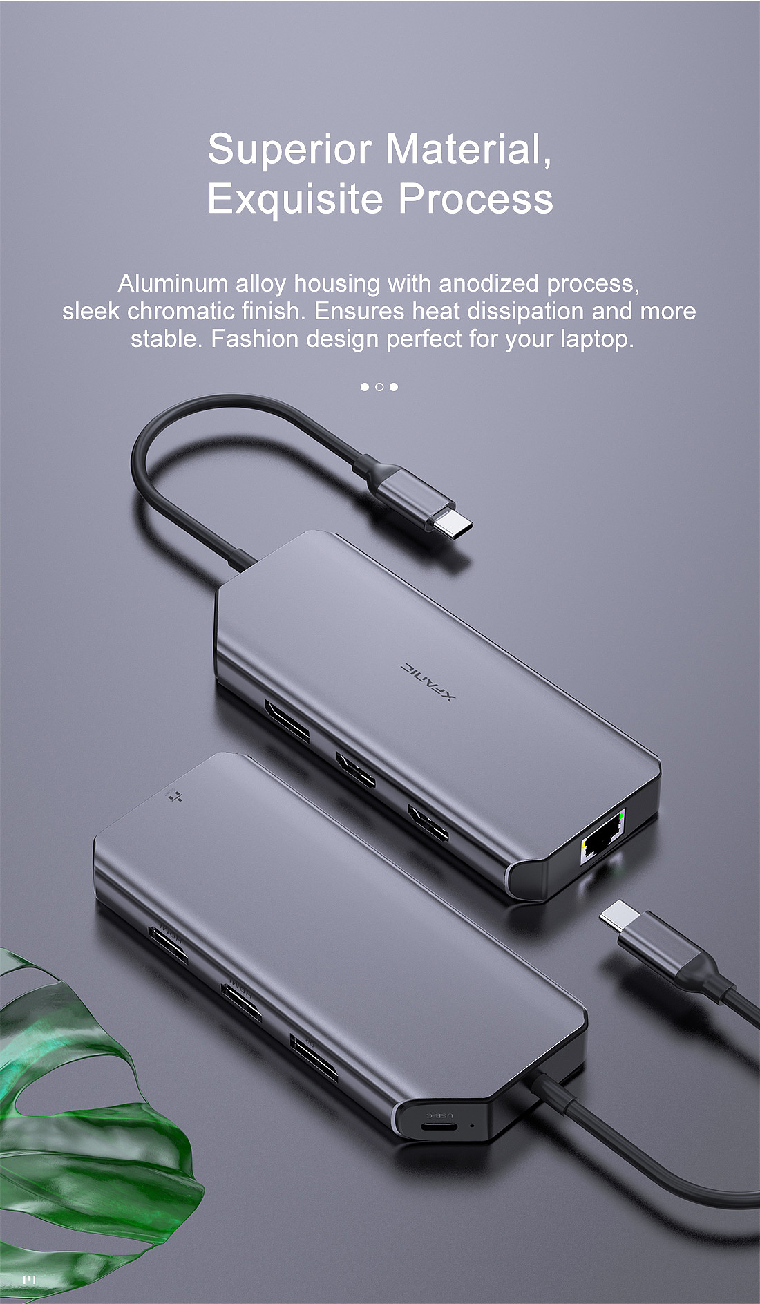 type-c hub（图ZMjQ2OTA3MTcy） - 电子产品 - 站酷设计师XFANIC原创素材 - 站酷ZCOOL