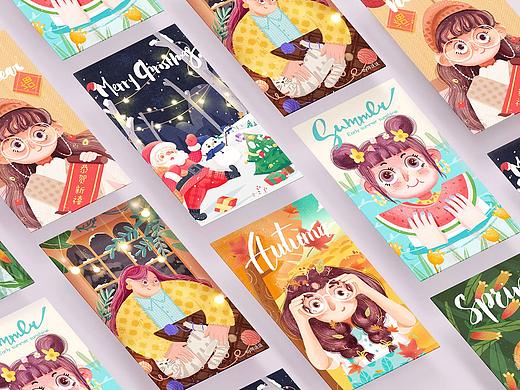 2018部分插画作品集