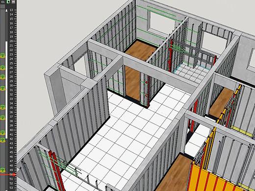 装配式室内BIM样板间