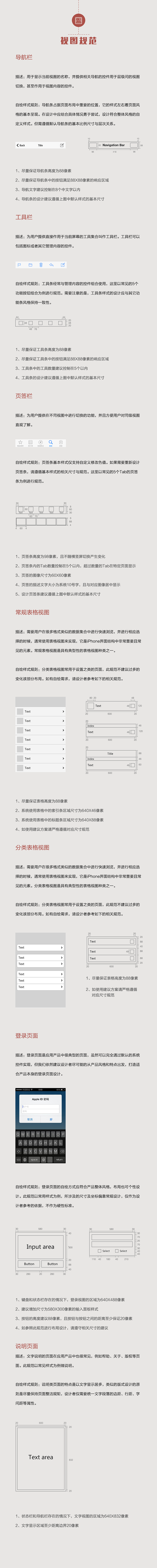 ios视觉规范3-视图