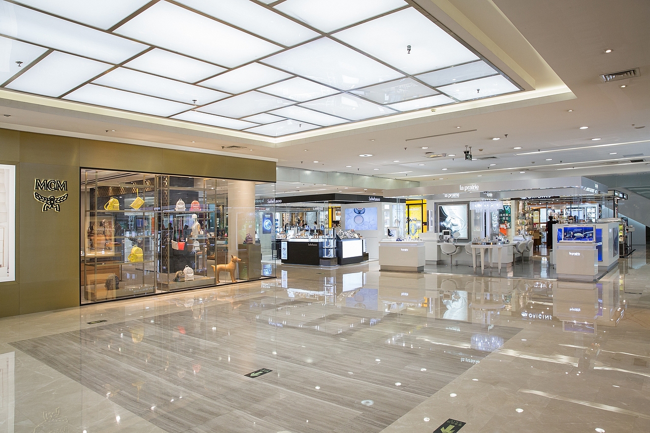 购物中心城市综合体高端商场室内摄影样片