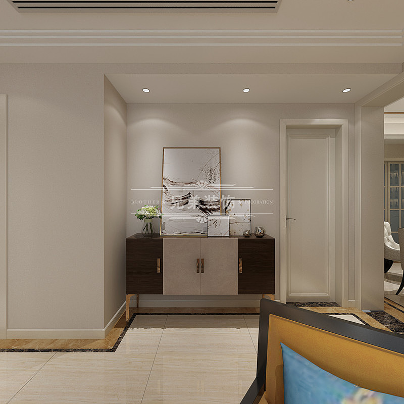 山顶道国宾城装修设计效果|现代港式风格兄弟装饰作品（图ZMTEwODIyNDQw） - 家装设计 - 站酷设计师重庆兄弟装饰设计原创素材 - 站酷ZCOOL