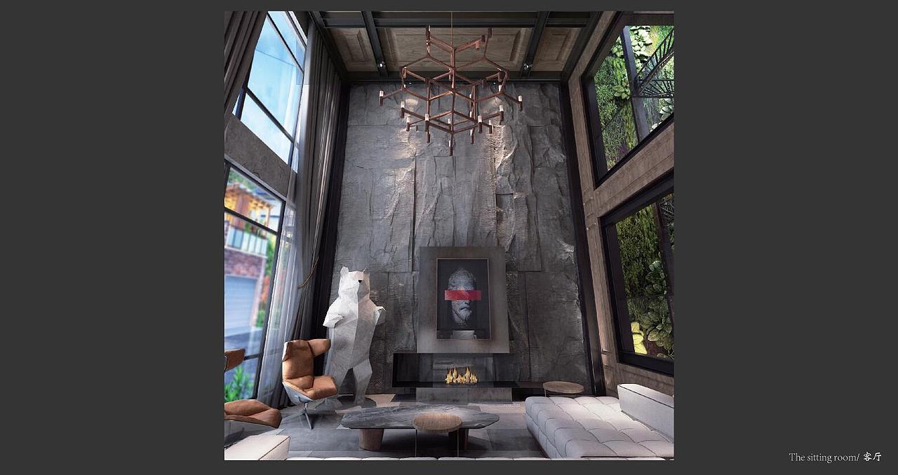 鱼骨设计——万和花园（N府）