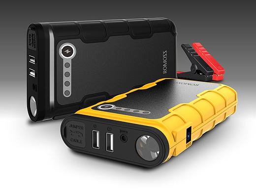 深圳宝安西乡详情设计-罗马仕车载应急电源详情页设计 