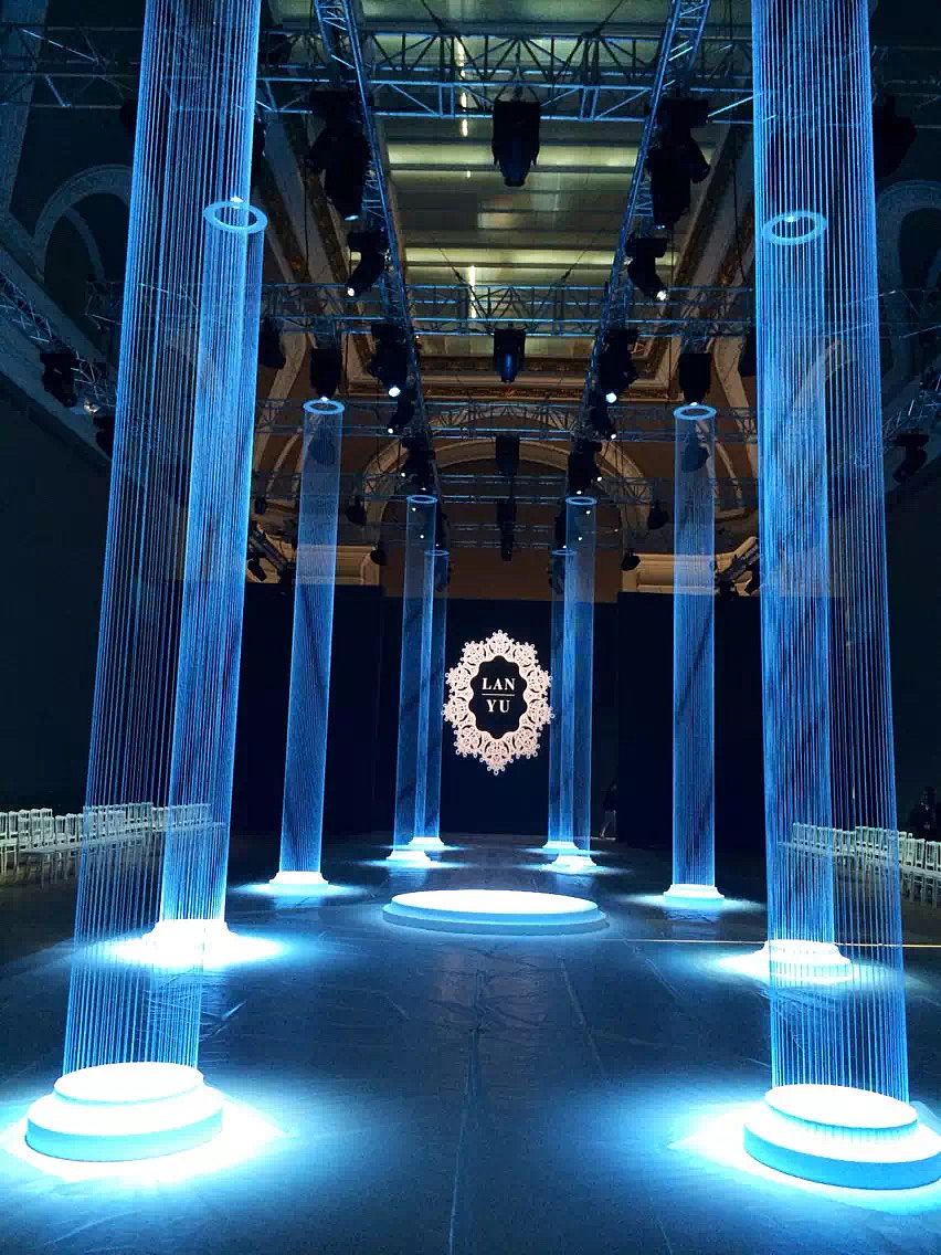 2015巴黎时装周《兰玉高定发布》|空间|舞台美术|tt山珩一树_原创作品