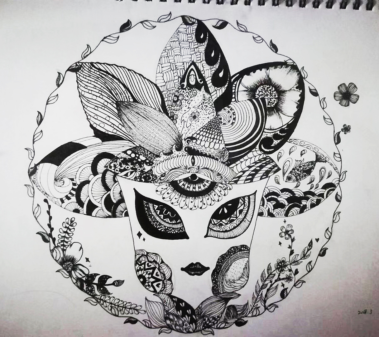 手绘（图ZMTc0NDE5OTA0） - 艺术插画 - 站酷设计师我是呱呱小淘气原创素材 - 站酷ZCOOL