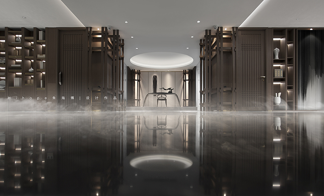 见山-侨信揭阳办公会所空间设计（图ZMjA0ODM1MDEy） - 家装设计 - 站酷设计师ARCHIHOPE朱海博原创素材 - 站酷ZCOOL