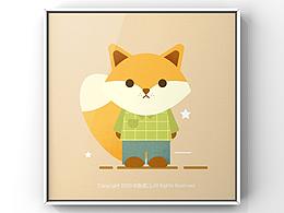 矢量插畫動(dòng)物角色設(shè)計(jì)