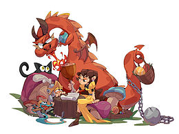 公主骑士和恶龙