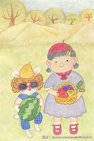 为意林儿童绘本赠刊画的插图