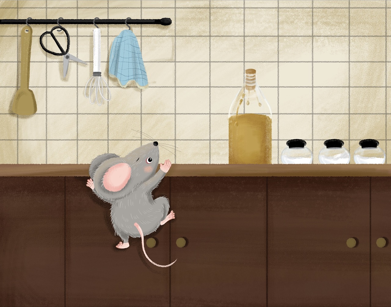 三只小老鼠|插画|儿童插画|多肉哇 - 原创作品 - 站酷 (ZCOOL)