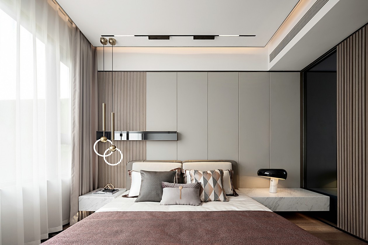 简洁设计,宁静质朴的家