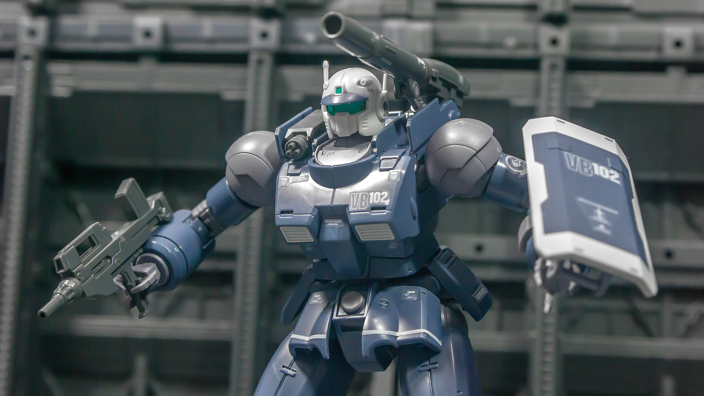 【万代hg】 gto—011 钢加农初期型(铁骑兵中队机)