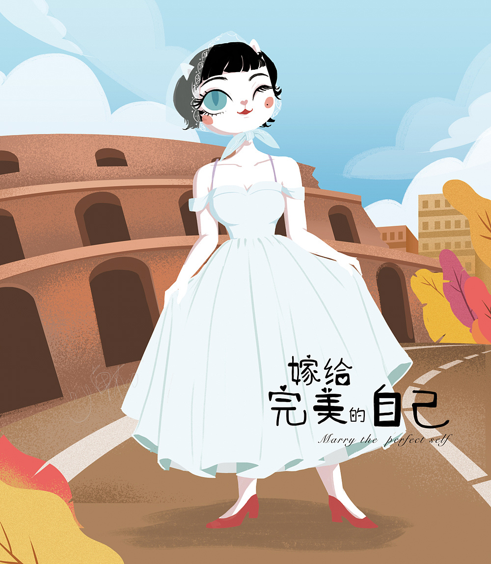 画她的各种变装秀 br>猫小姐叫白糖,一只雪白的爱美的猫姑娘 br>灵感