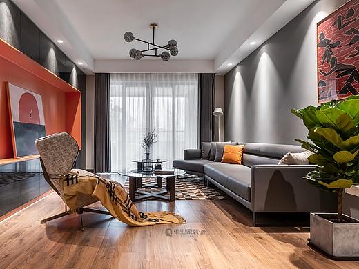 重庆俏业家装饰_江与城·原山时光_现代北欧混搭