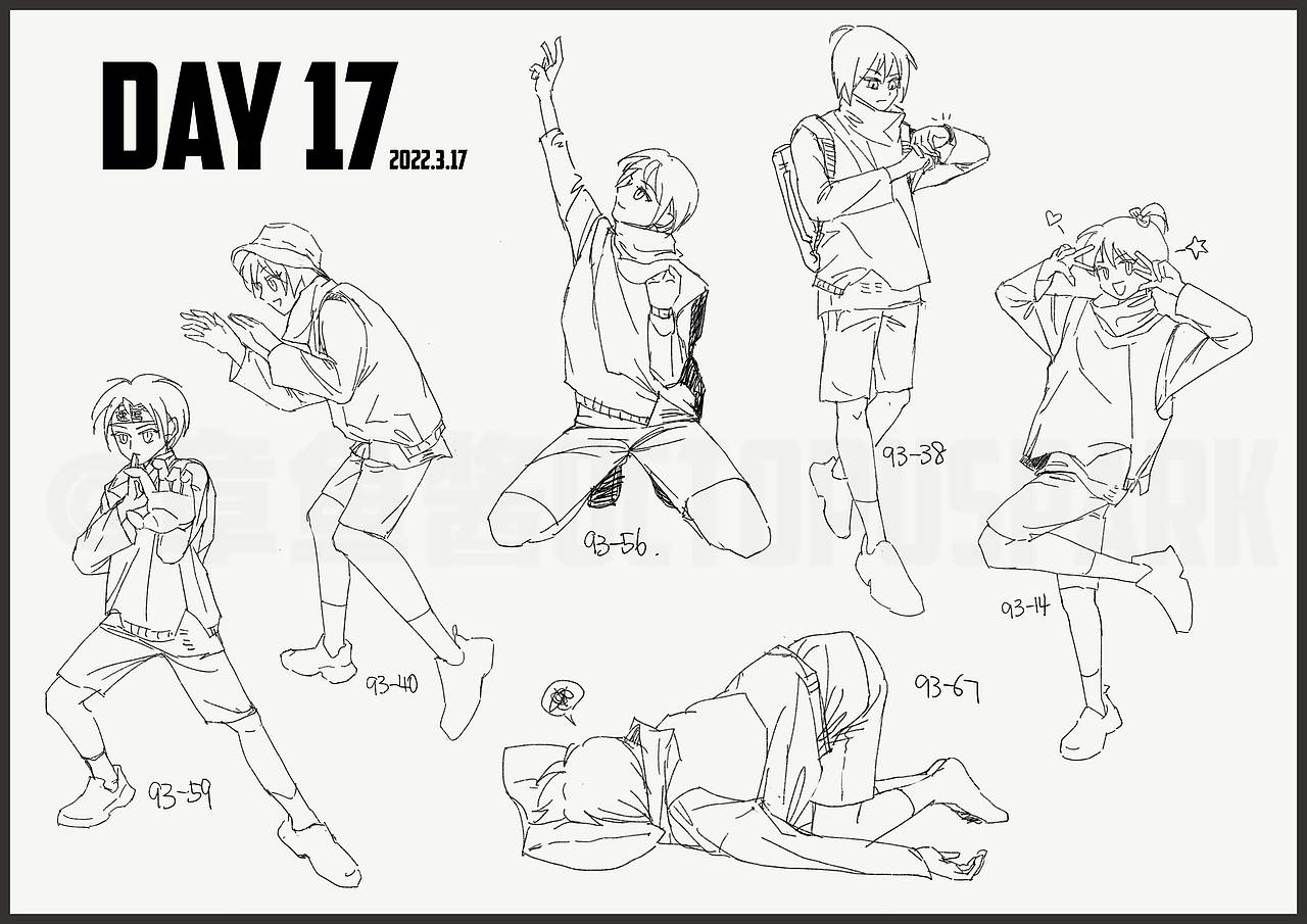 #速寫60天挑戰(zhàn)賽#Day17@速寫班長（圖ZMjkzMDE1NDcy） - 創(chuàng)作習作 - 站酷設計師章魚醬油原創(chuàng)素材 - 站酷ZCOOL