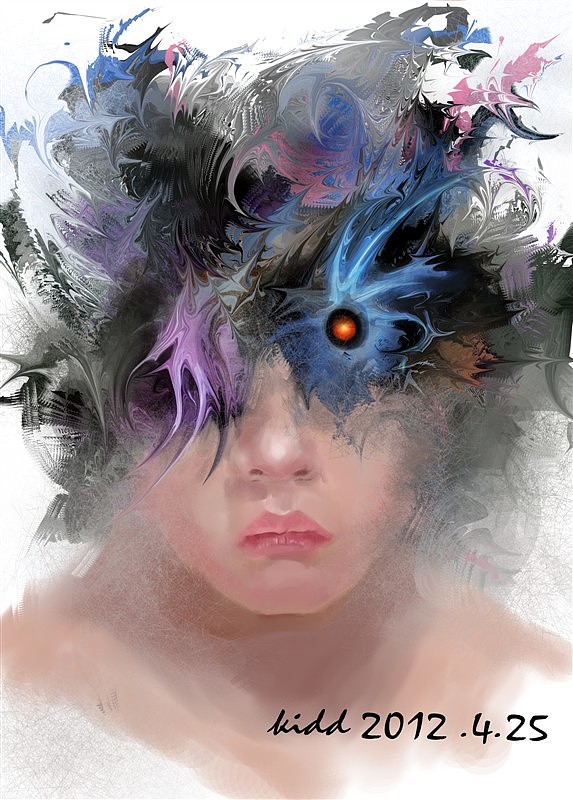 瞎画（图ZMTY3OTY2MjQ=） - 新锐潮流插画 - 站酷设计师在下一橙原创素材 - 站酷ZCOOL