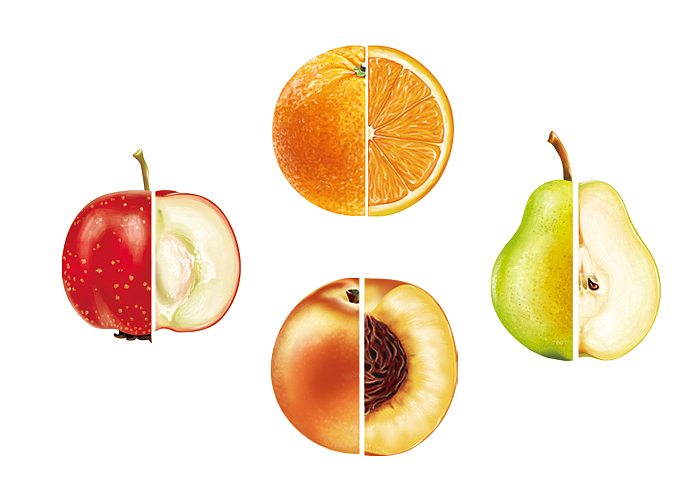 水果插畫(huà)--罐頭（圖ZMzI0NTc5ODQ=） - 商業(yè)插畫(huà) - 站酷設(shè)計(jì)師MiyaS彌雅原創(chuàng)素材 - 站酷ZCOOL