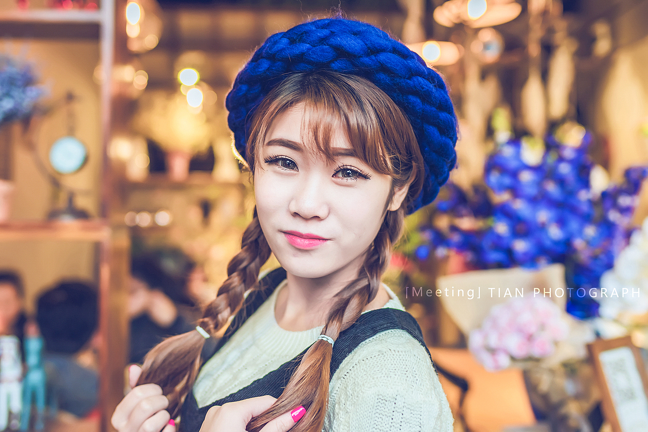 《遇见》——花社里的美少女（图ZNDA3MDc0NDQ=） - 人像摄影 - 站酷设计师travelling_t原创素材 - 站酷ZCOOL