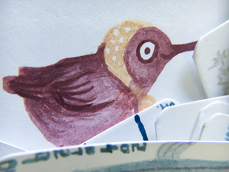 小卡片绘画习作