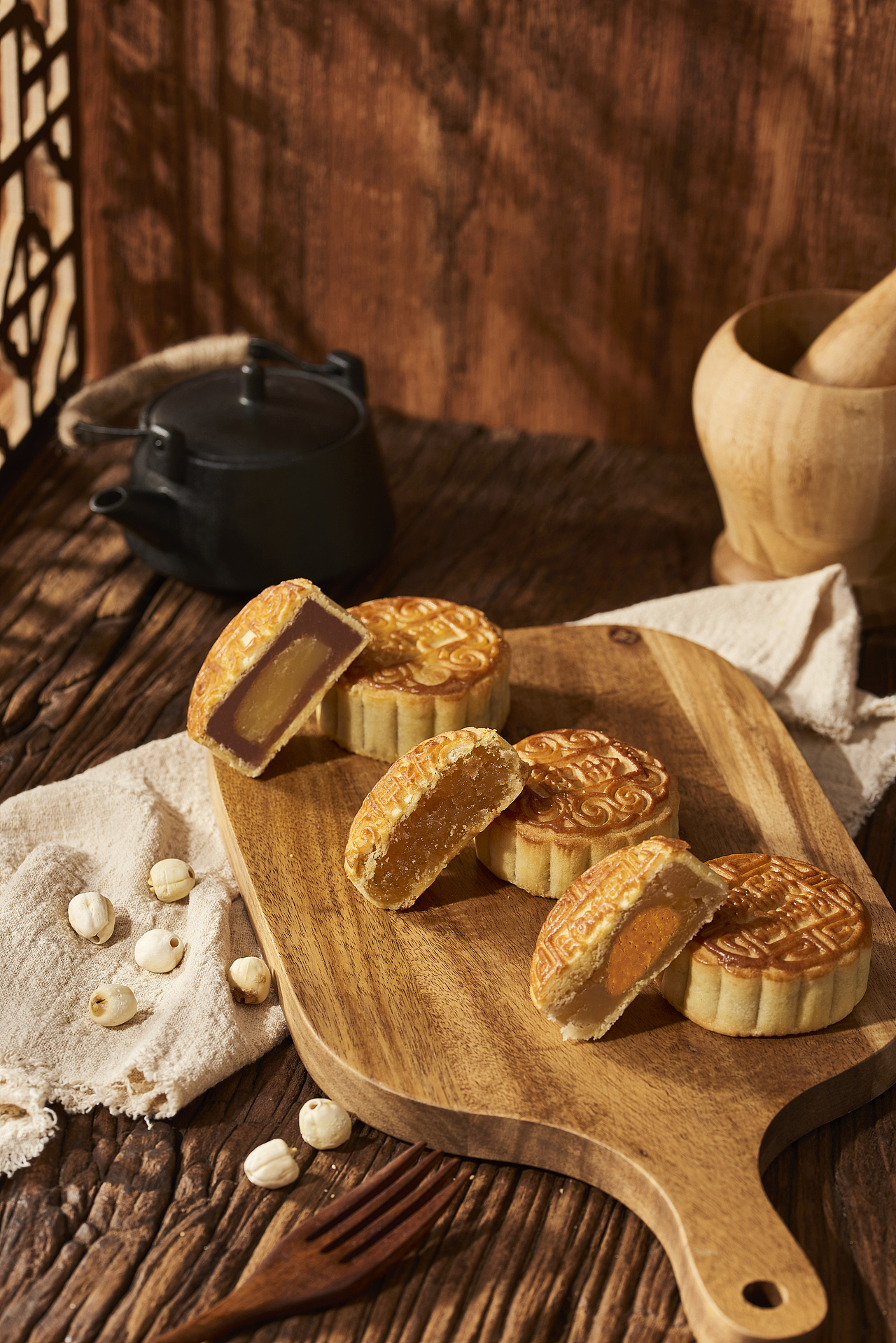 月饼化妆品美食面条酵素