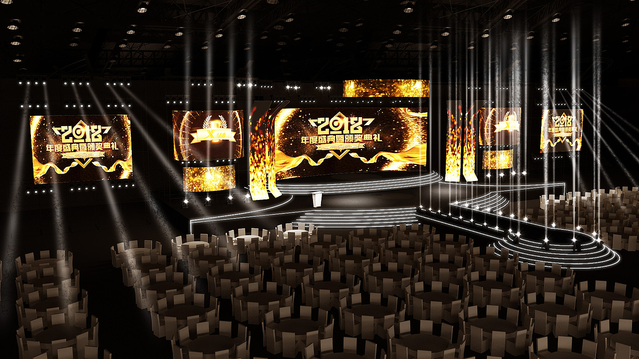 特步颁奖盛典（图ZMTA5ODMzOTY4） - 舞台美术 - 站酷设计师厦门Q原创素材 - 站酷ZCOOL
