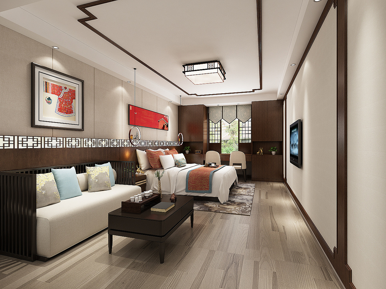 养老院设计|养老院室内效果图|养老院建筑设计