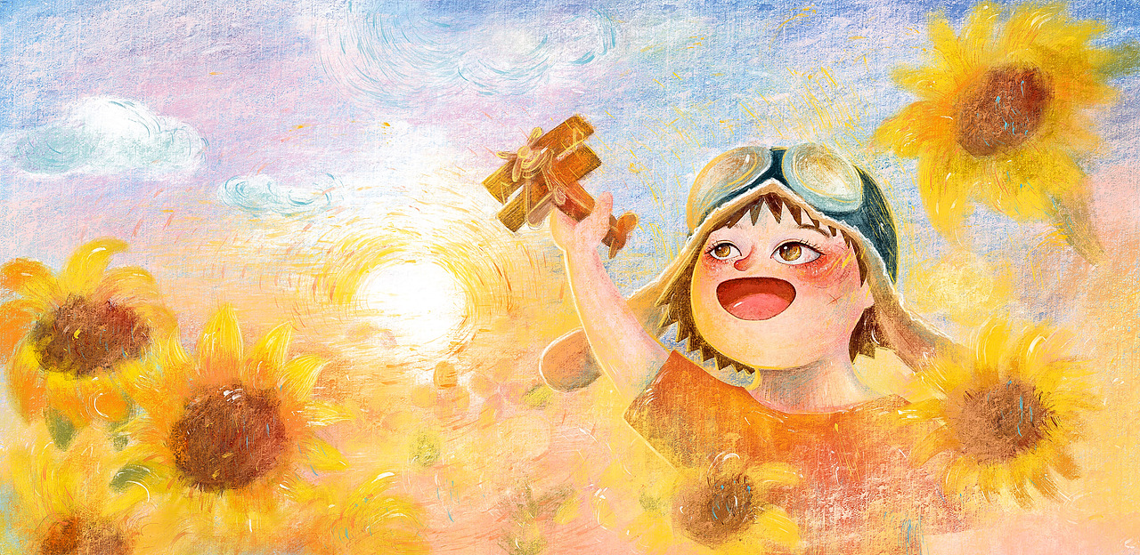 还只是个孩子（儿童节）（图ZMTE2NTQxNjQ4） - 创作习作 - 站酷设计师脏缪缪8原创素材 - 站酷ZCOOL