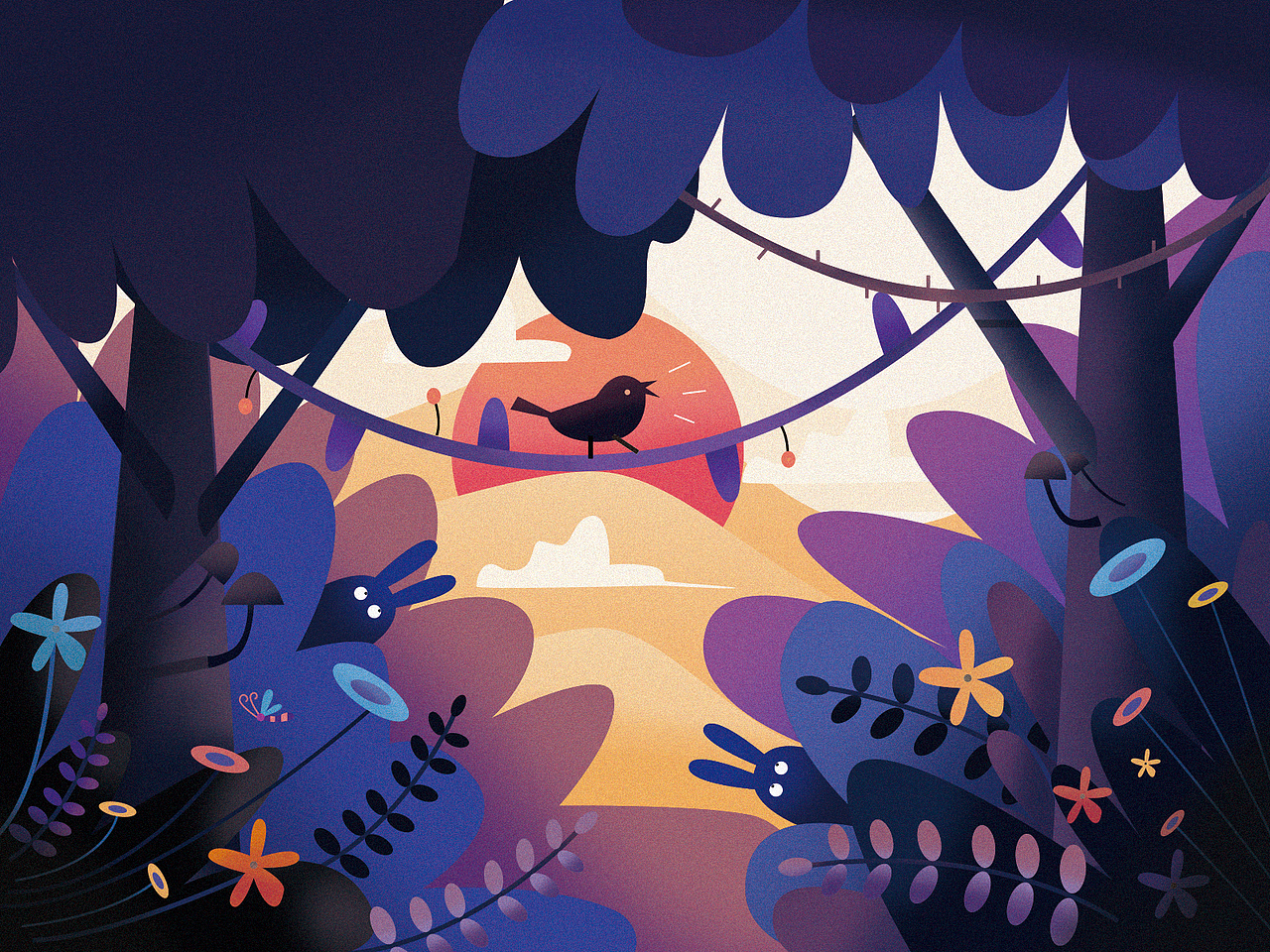 插画（图ZMTU5MjYzNzIw） - 创作习作 - 站酷设计师一也只有二能动原创素材 - 站酷ZCOOL