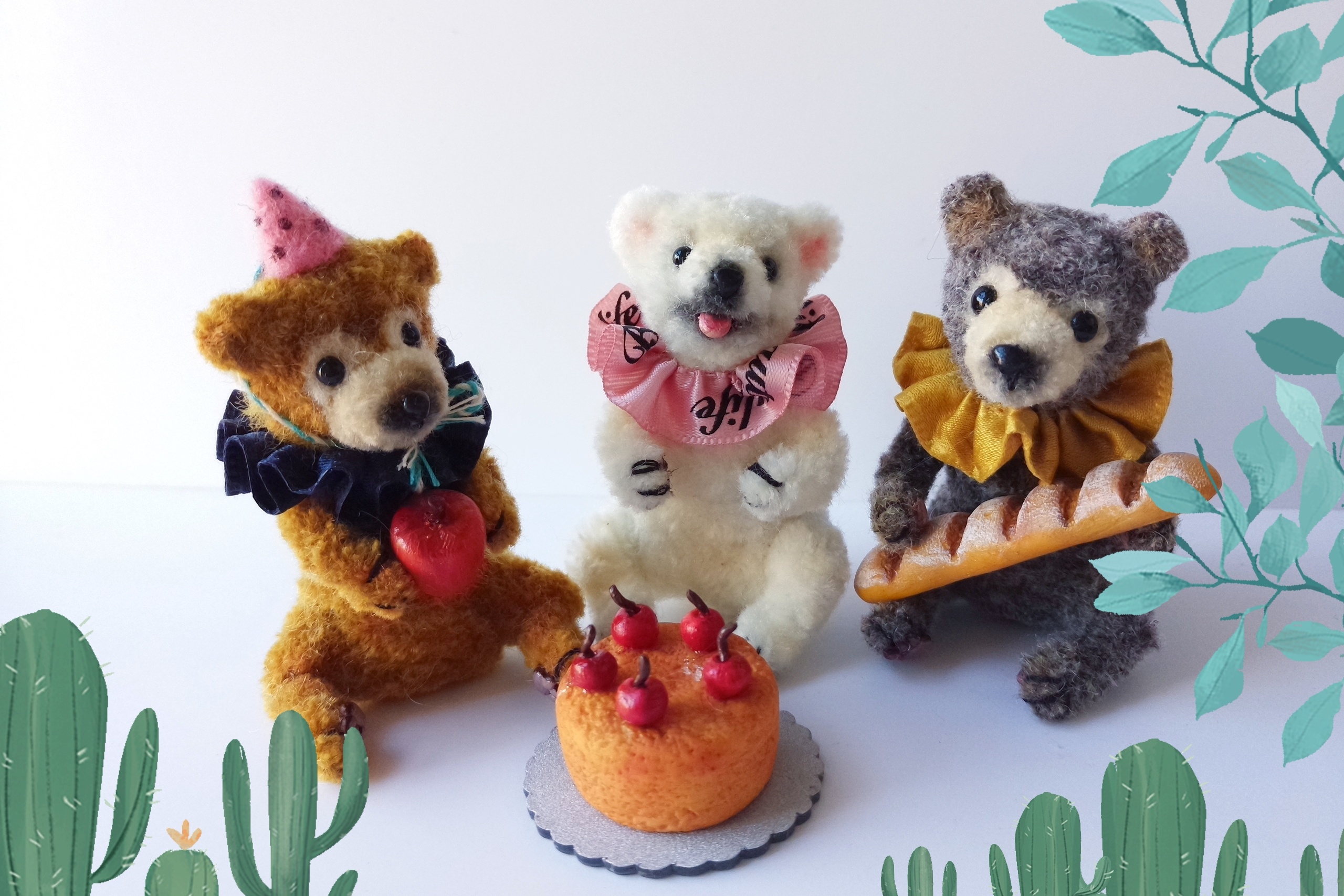 三只小熊的生日聚会